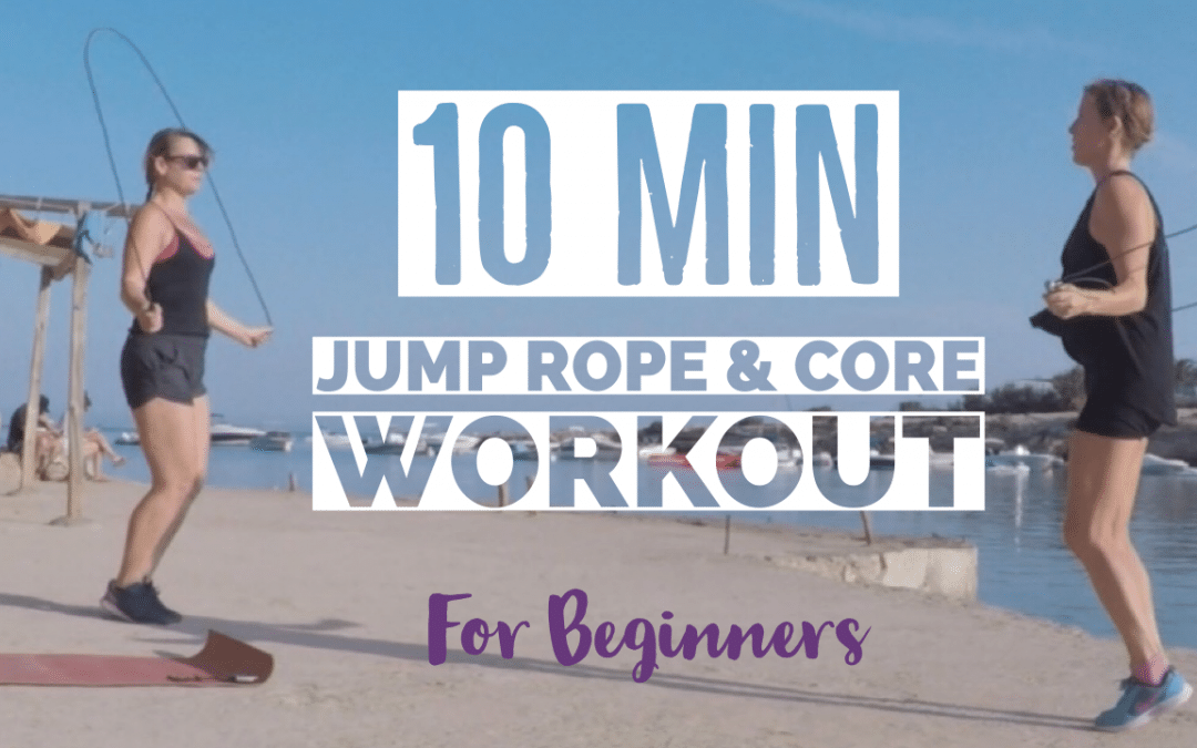 10 Minute Jump Rope & Core Workout for beginners
